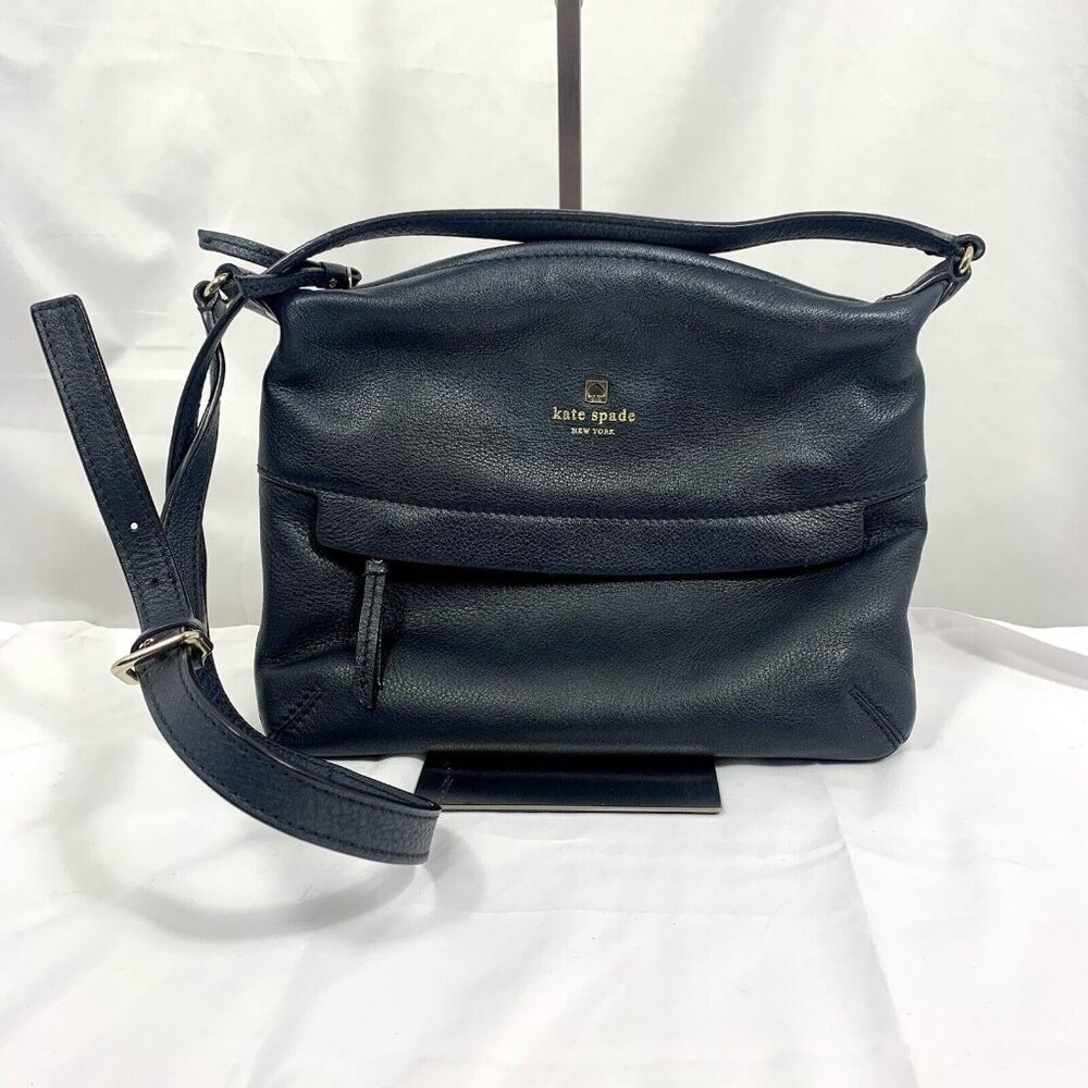 Kate Spade NY Starla Grant Black Crossbody Purse Handbag Adjustable Strap